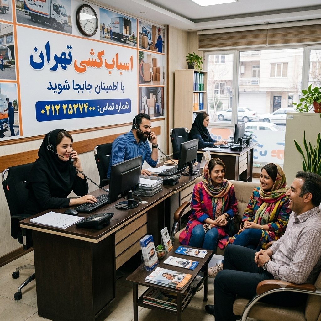 دفتر پاسخگویی اسباب‌کشی تهران